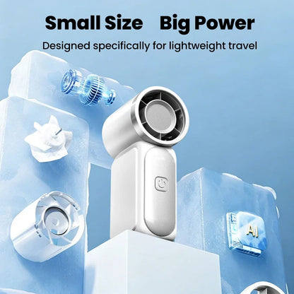 Breezy Bliss Mini Handheld Fan